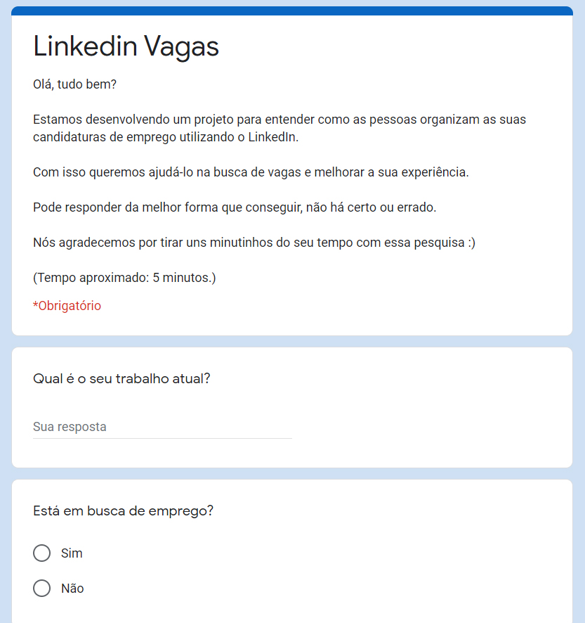 Survey Linkedin